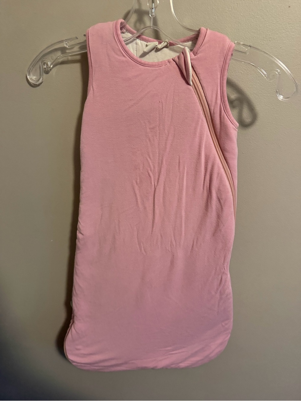 Kyte Baby Pink Bamboo Sleep Bag 2.5 TOG Size 0-6M